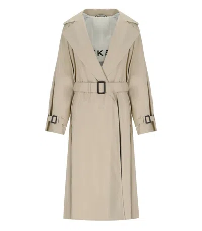 Weekend Max Mara Fatto Beige Trench Coat In Neutral