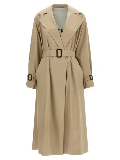 Weekend Max Mara 'fatto' Trench Coat In Brown