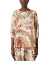 Weekend Max Mara Filippo Silk Top In Multi