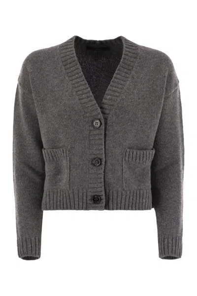WEEKEND MAX MARA WEEKEND MAX MARA FILMATO - VIRGIN WOOL CARDIGAN