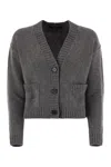 Weekend Max Mara Long-sleeved Sweater In Gray