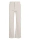 Weekend Max Mara Five-pocket Bootcut Jeans In Neutral