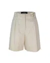 Weekend Max Mara Bermuda Hecuba Ivory