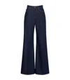 Weekend Max Mara Wide-leg Jeans In Navy