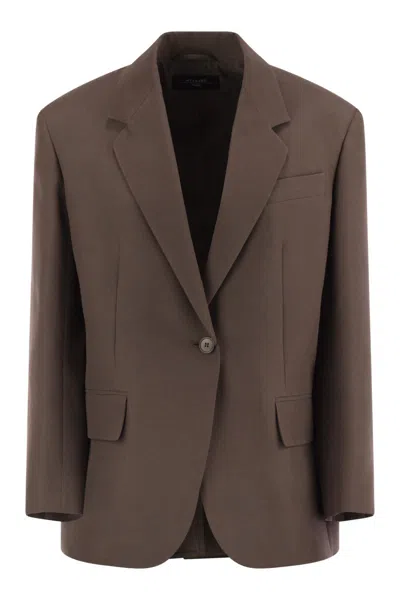 WEEKEND MAX MARA WEEKEND MAX MARA FLOC - COTTON BLEND OVER BLAZER