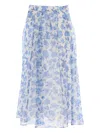 Weekend Max Mara Marca Skirt In Blue
