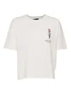 Weekend Max Mara Floral-print Cotton T-shirt In White