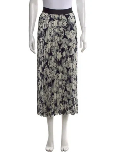 Pre-owned Weekend Max Mara Floral Print Midi Length Skirt