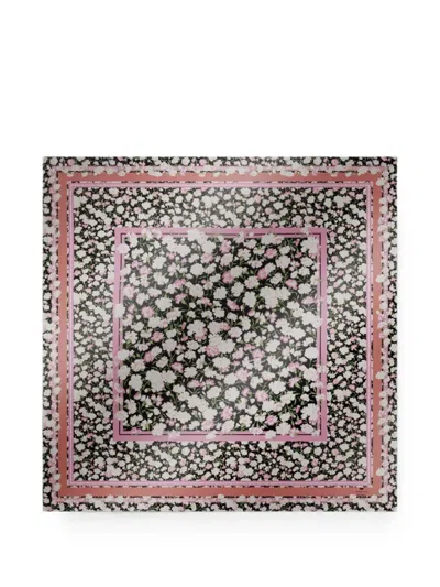 Weekend Max Mara Floral-print Silk Scarf In Multi