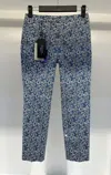 Weekend Max Mara Flower Casual Pants In Gray