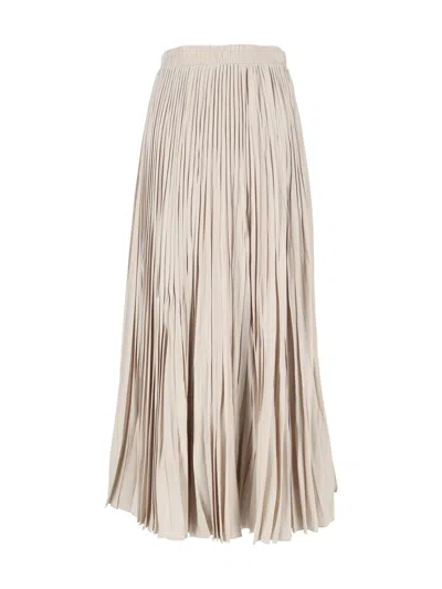 Weekend Max Mara Foggia Skirt In Neutral