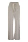 Weekend Max Mara Folk - Plush Trousers In Gray