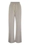Weekend Max Mara Folk - Plush Trousers In Gray