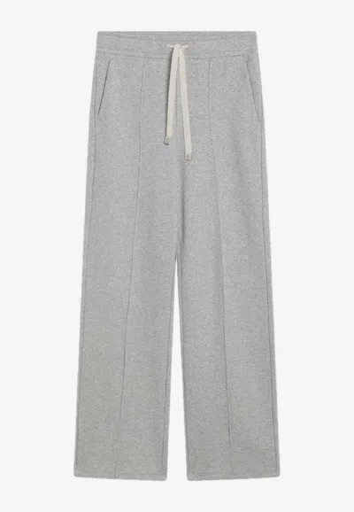 Weekend Max Mara Folk Drawstring Track Pants In Multi