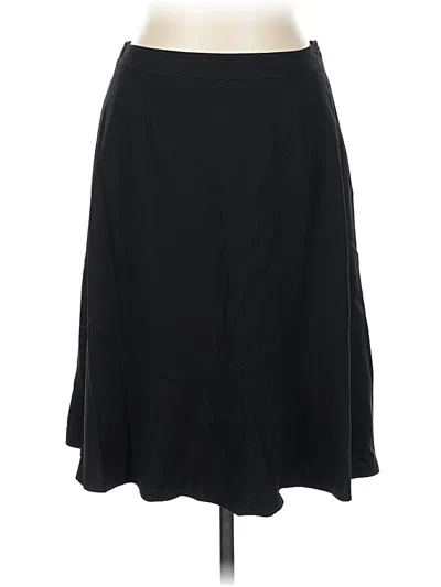Pre-owned Weekend Max Mara Formal Skirt In Black