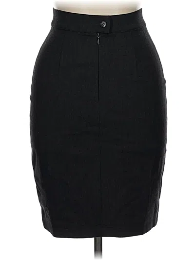 Pre-owned Weekend Max Mara Formal Skirt In Black