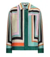 Weekend Max Mara Formia Printed Silk Shirt