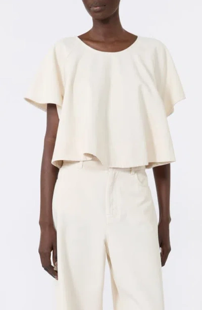 Weekend Max Mara Forte Cotton Top In White