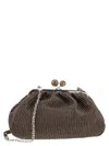 Weekend Max Mara Fortuna Chained Medium Pasticcino Bag In Brown