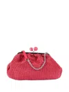 Weekend Max Mara Fortuna Clutch Bag In Red