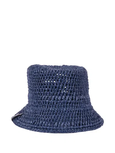 Weekend Max Mara Fragore Bucket Hat In Blue