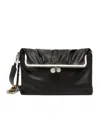Weekend Max Mara Frame Clasp Shoulder Bag In Black
