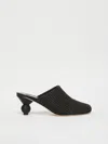 Weekend Max Mara 55mm Woven Slide Mules