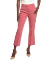 Weekend Max Mara Freda High-rise Capri In Pink