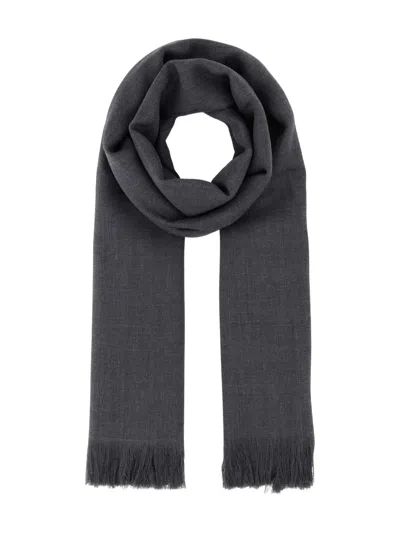 WEEKEND MAX MARA FRINGED-TRIM SCARF