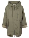 WEEKEND MAX MARA WEEKEND MAX MARA FUMETTO BUTTONED REVERSIBLE PARKA