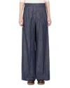 WEEKEND MAX MARA FUXIA WIDE LEG PANTS