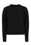 Weekend Max Mara Crewneck Knitted Jumper In Black