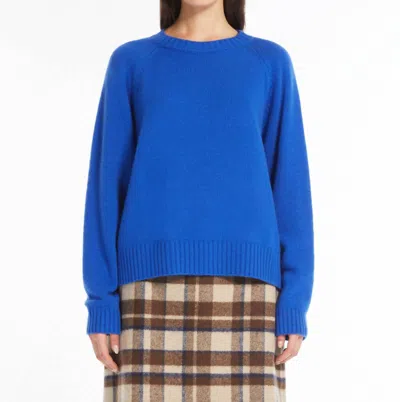Weekend Max Mara Gabbia Sweater In Cornflower In Blue