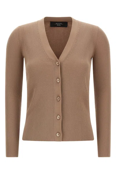 Weekend Max Mara 'gabriel' Cardigan In Sand