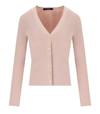 Weekend Max Mara Gabriel Pink Cardigan