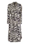 WEEKEND MAX MARA WEEKEND MAX MARA GAIA - SILK CRÈPE DE CHINE DRESS