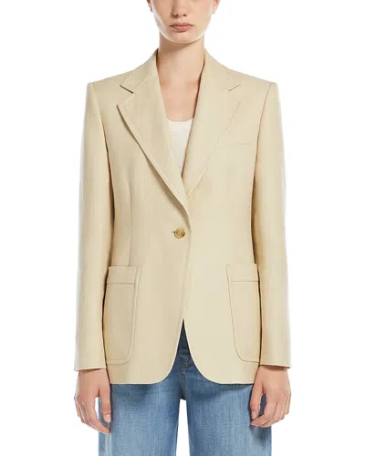 Weekend Max Mara Galli Jacket In Sand