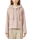 Weekend Max Mara Gary Wool Blend Jacket In Pink