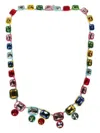 Weekend Max Mara Halskette Mit Schmucksteinen In Multi