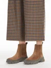 Weekend Max Mara Genepi Ankle Boots In Turtledove In Blue