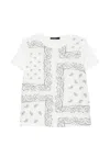 Weekend Max Mara Genio Patterned Top In White
