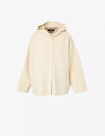 Weekend Max Mara "gennaio" Wool Coat In Gray