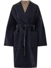 Weekend Max Mara "georgia" Coat In Blue