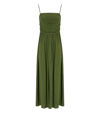 Weekend Max Mara Ghia Green Midi Dress