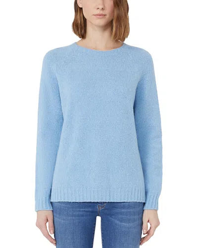 Weekend Max Mara Ghiacci Crewneck Sweater In Blue