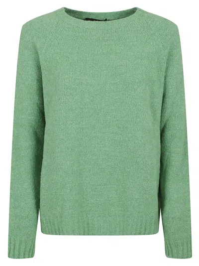 Weekend Max Mara Ghiacci Sweater In Green
