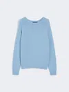 Weekend Max Mara Max Mara Weekend Sweaters Clear Blue In Blue