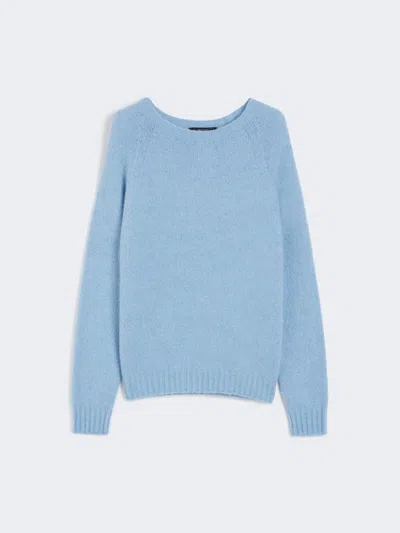 WEEKEND MAX MARA WEEKEND MAX MARA GHIACCI SWEATER LIGHT BLUE