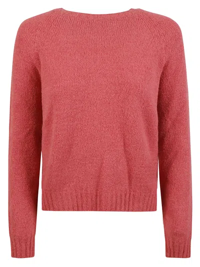 Weekend Max Mara Ghiacci Sweatshirt In Dark Pink