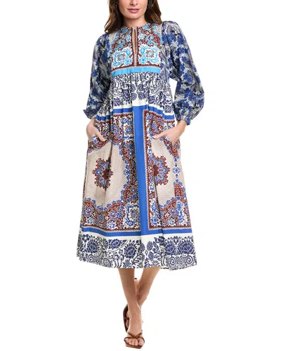 Weekend Max Mara Ghiotto Maxi Dress In Blue